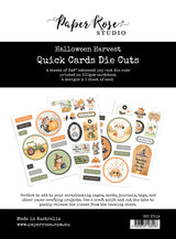 Halloween Harvest 6x8" Quick Cards Die Cuts 37219