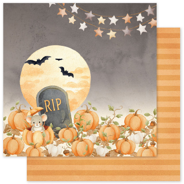 Halloween Hollow B 12x12 Paper (12pc Bulk Pack) 35373 - Paper Rose Studio
