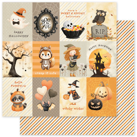Halloween Hollow E 12x12 Paper (12pc Bulk Pack) 35382 - Paper Rose Studio