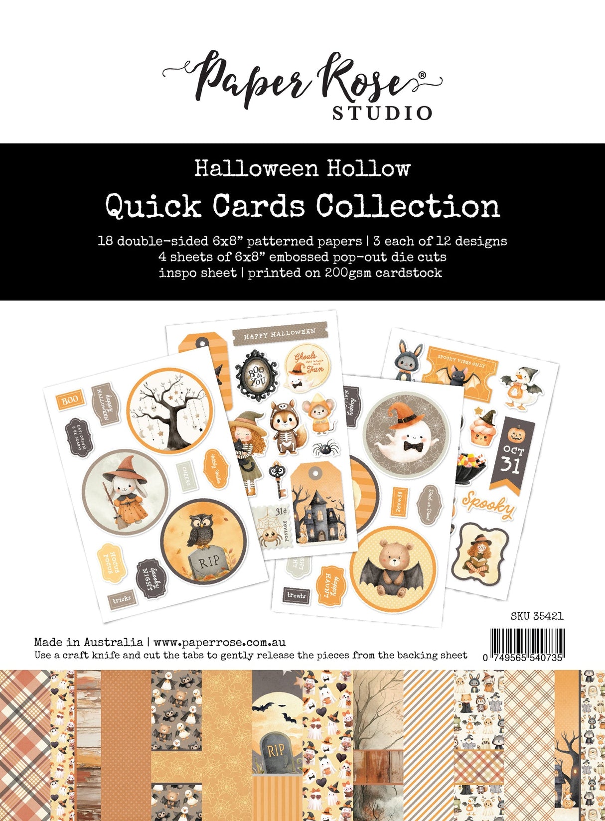 Halloween Hollow Quick Card Collection 35421 - Paper Rose Studio