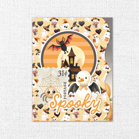 Halloween Hollow 8.5" x 11" Mini Junk Journal Folio Kit 35430 - Paper Rose Studio