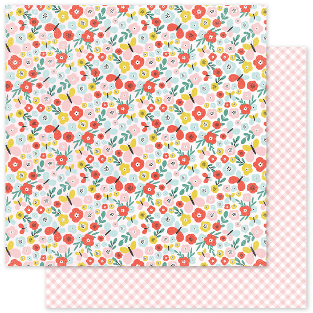 Happy Moments Basics A 12x12 Paper (12pc Bulk Pack) 34968 - Paper Rose Studio