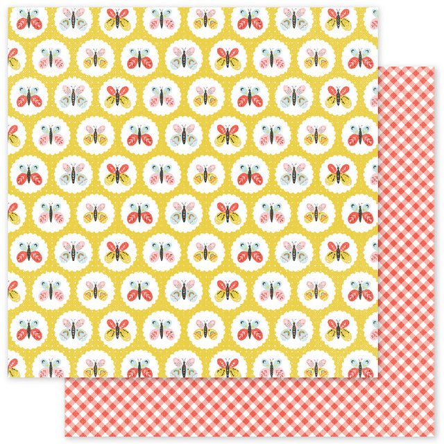 Happy Moments Basics D 12x12 Paper (12pc Bulk Pack) 34977 - Paper Rose Studio