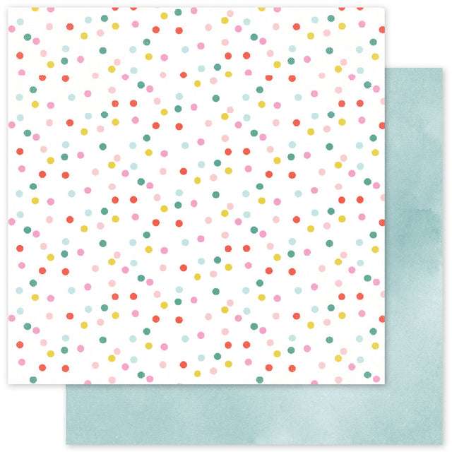 Happy Moments Basics E 12x12 Paper (12pc Bulk Pack) 34980 - Paper Rose Studio