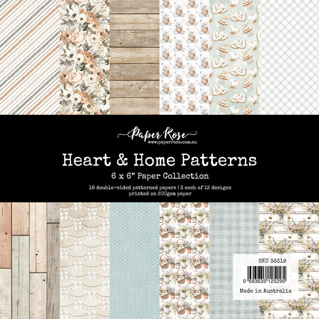 Heart & Home Patterns 6x6 Paper Collection 36319 - Paper Rose Studio