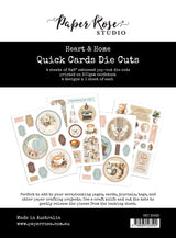 Heart & Home 6x8" Quick Cards Embossed Die Cuts 35935