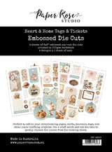 Heart & Home 6x8 Tags & Tickets Embossed Die Cuts 36550
