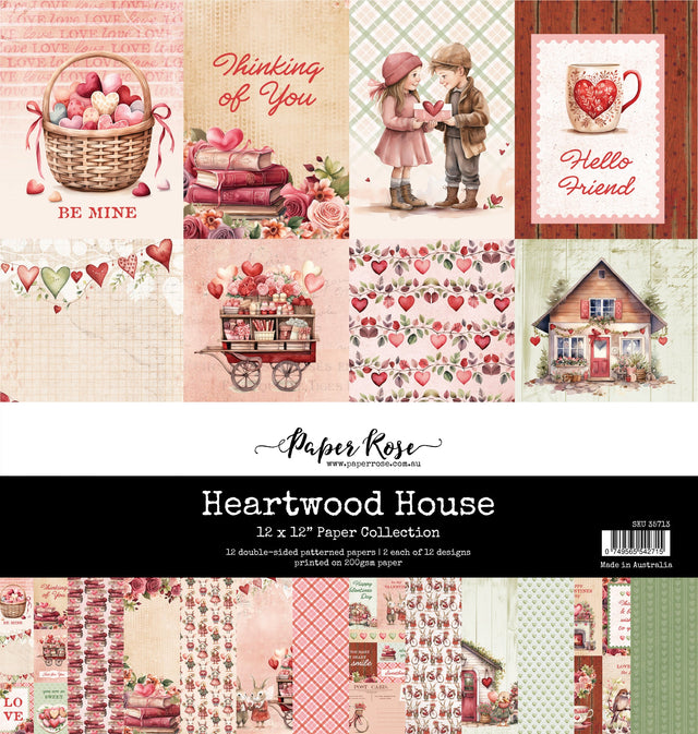 Heartwood House 12x12 Paper Collection 35713 - Paper Rose Studio