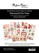 Heartwood House 6x8 Tags & Tickets Embossed Die Cuts 35845 - Paper Rose Studio