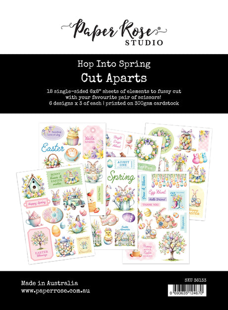 Hop Into Spring 6 x 8" Cut Aparts 36133 - Paper Rose Studio