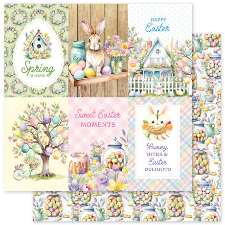 Hop Into Spring E 12x12 Paper (12 pc Bulk Pack) 36124 - Paper Rose Studio