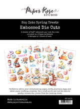 Hop Into Spring 6 x 8" Treats Embossed Die Cuts 36175 - Paper Rose Studio