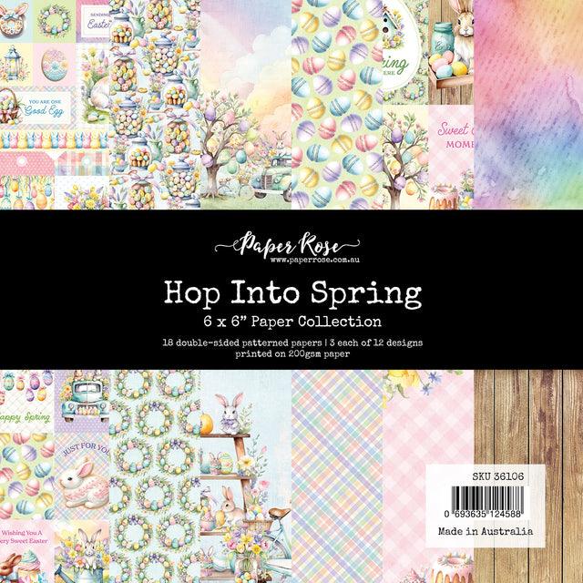 Hop Into Spring 6x6 Paper Collection 36106 - Paper Rose Studio