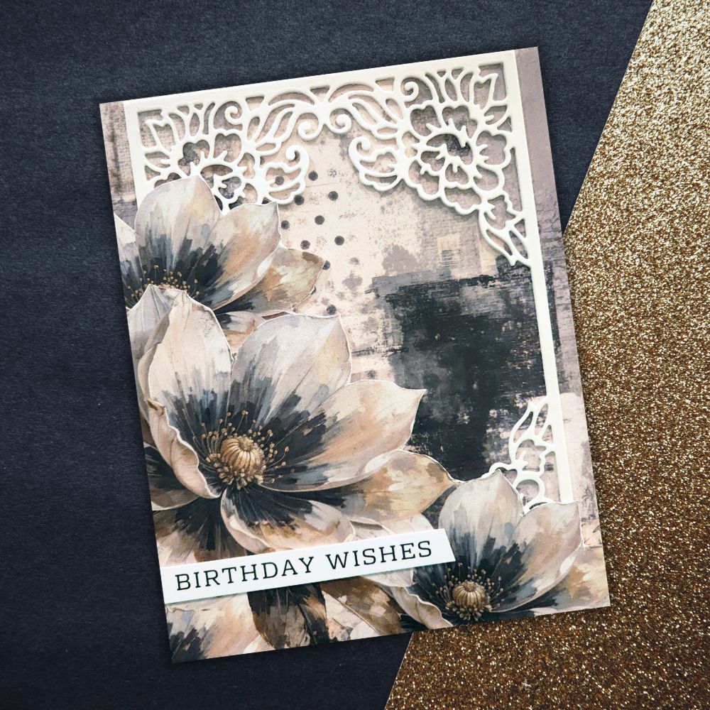 Ink & Ivory Papercuts LIMITED EDITION Cardmaking Kit with METAL DIES 36808