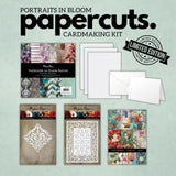 Portraits in Bloom LIMITED EDITION Papercuts Cardmaking Kit with METAL DIES 36703