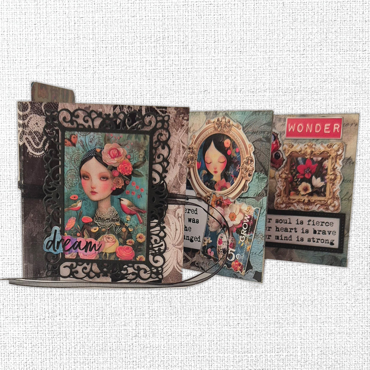 Portraits in Bloom 6x8" Quick Cards Die Cuts 36616