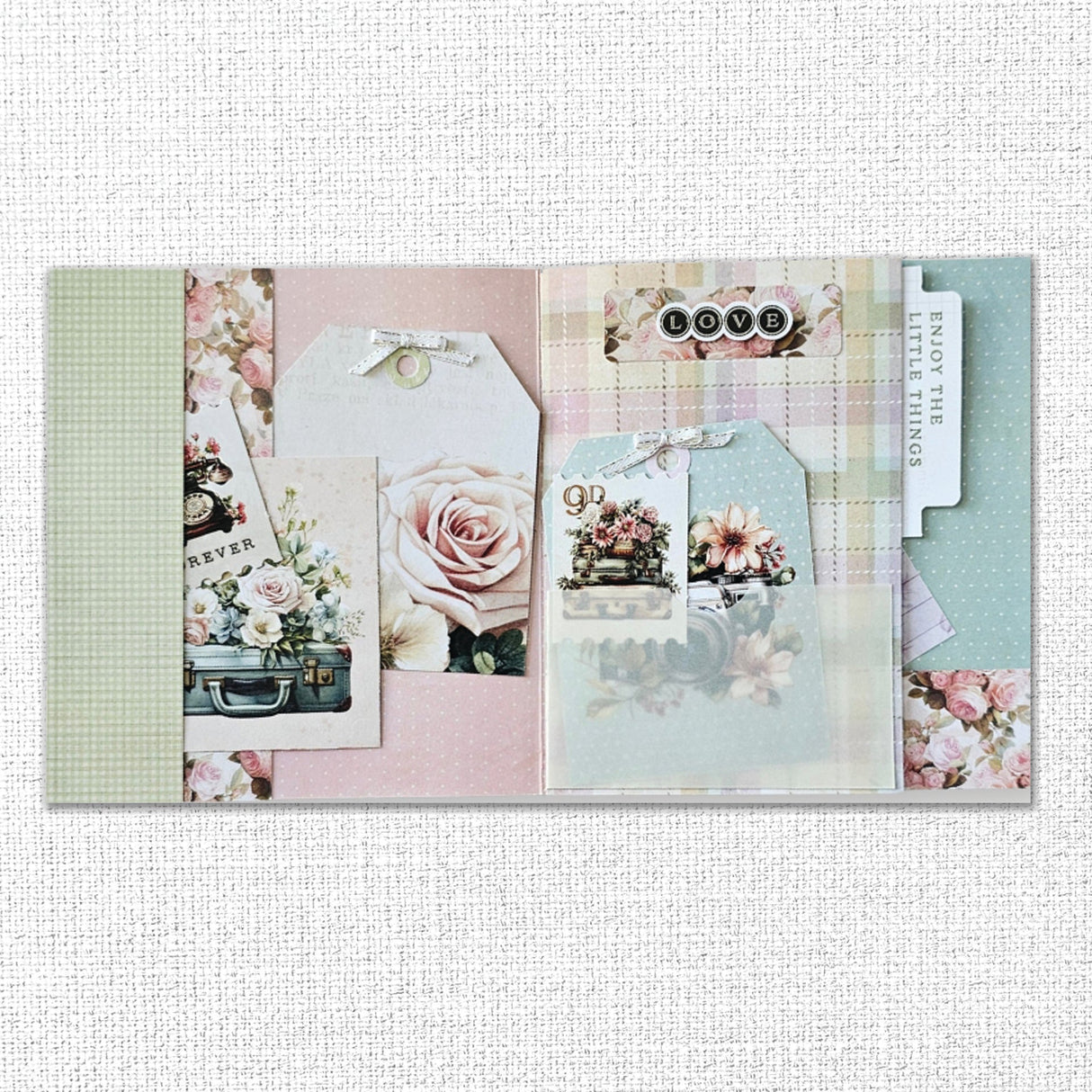 Afternoon in the Park Tags & Tickets Embossed Die Cuts 34377 - Paper Rose Studio