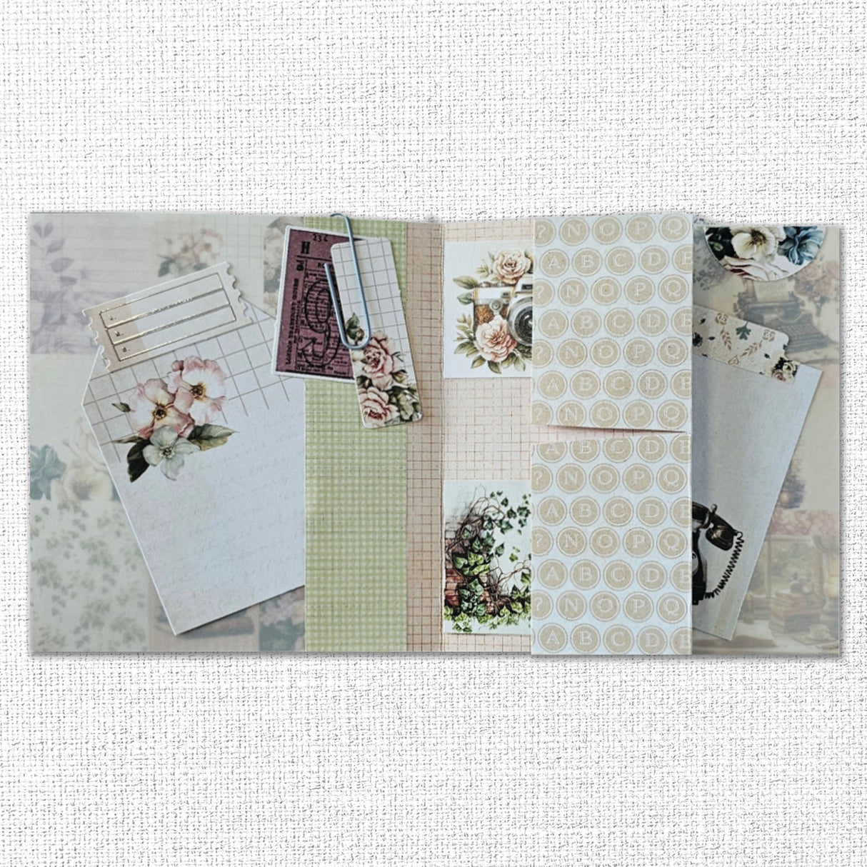 Afternoon in the Park Tags & Tickets Embossed Die Cuts 34377 - Paper Rose Studio