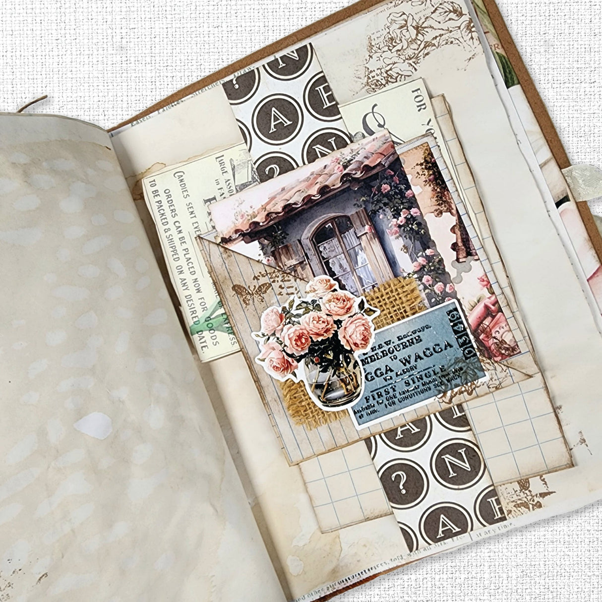 Afternoon in the Park 6x8 Rub-on Transfers Pack 33417 - Paper Rose Studio