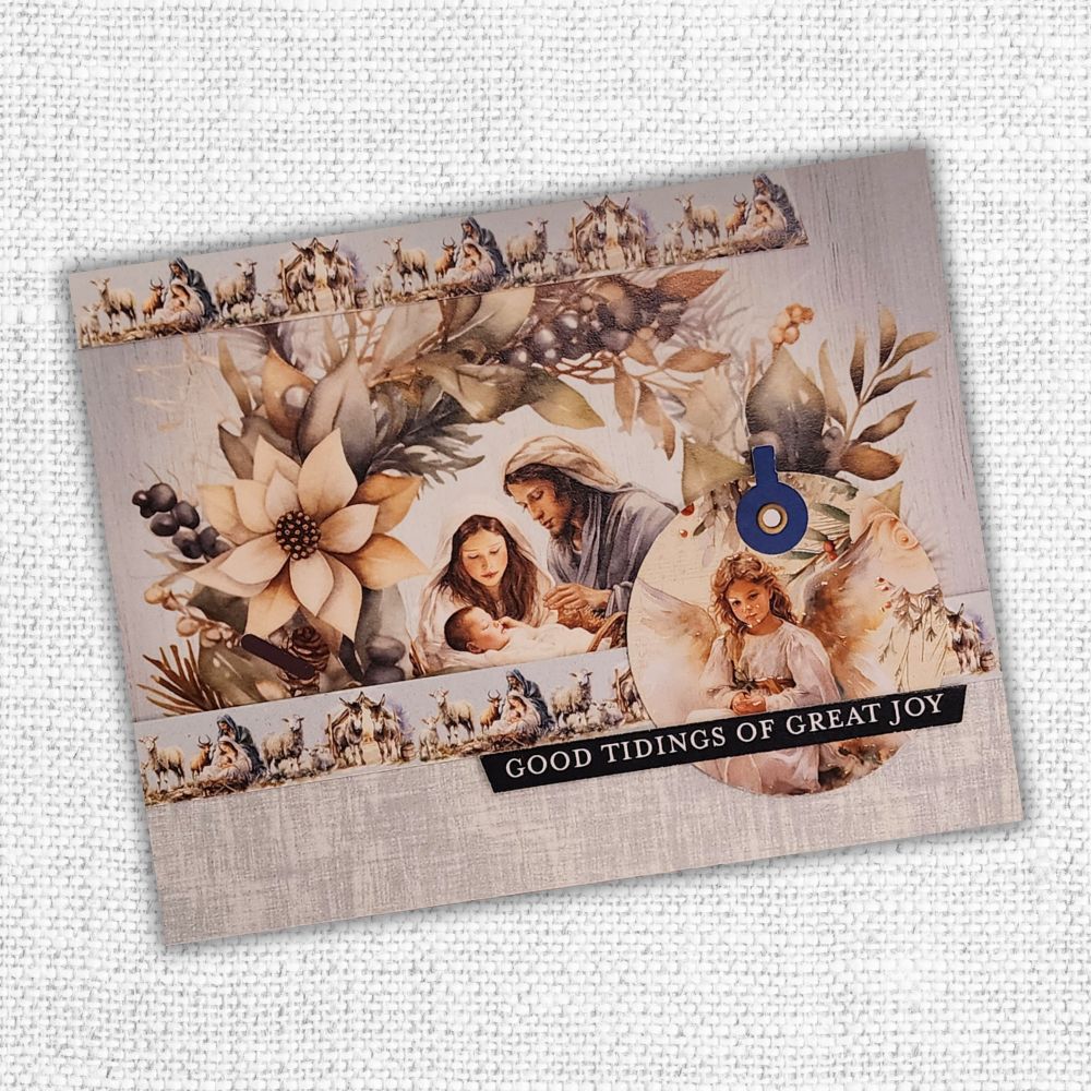 Joy to the World 6x8" Tags & Tickets Embossed Die Cuts 35557 - Paper Rose Studio