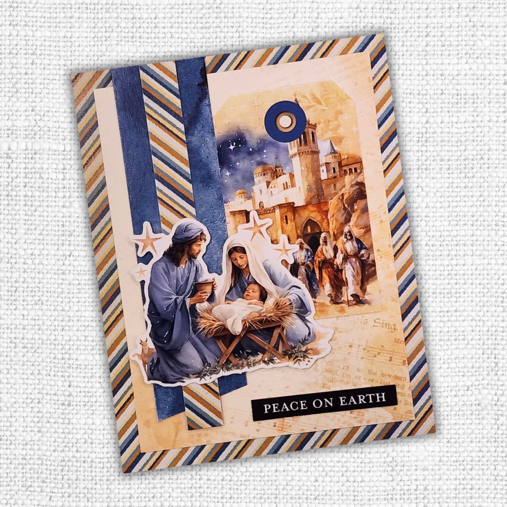 Joy to the World 6x8" Tags & Tickets Embossed Die Cuts 35557 - Paper Rose Studio