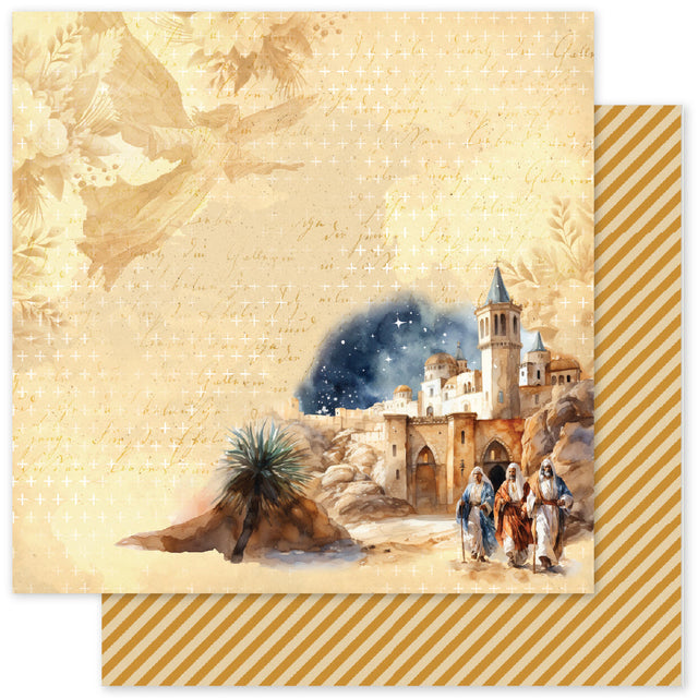 Joy to the World B 12x12 Paper (12pc Bulk Pack) 35509 - Paper Rose Studio