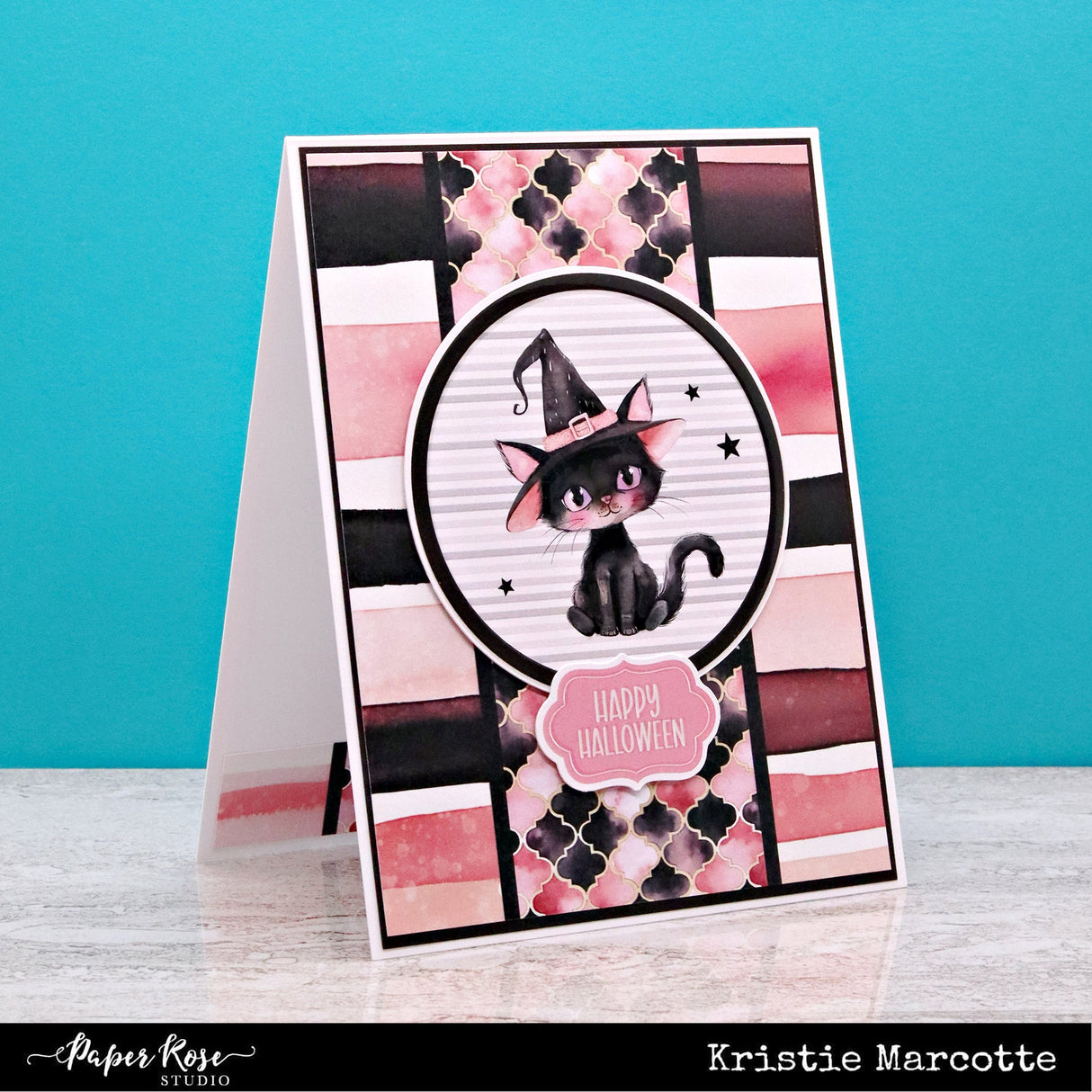 Pink Halloween 6x8" Quick Cards Collection 32871 - Paper Rose Studio