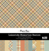 Lakeside Memories Basics 12x12 Paper Collection 34716 - Paper Rose Studio