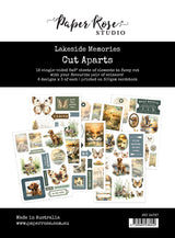 Lakeside Memories Cut Aparts Paper Pack 34737 - Paper Rose Studio