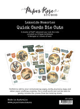 Lakeside Memories 6x8" Quick Cards Die Cuts 34746 - Paper Rose Studio
