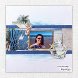 Seaside Memories 6 x 8" Embossed Die Cuts 33798 - Paper Rose Studio