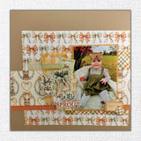 The Carrot Patch 6 x 8" Embossed Die Cuts 36274