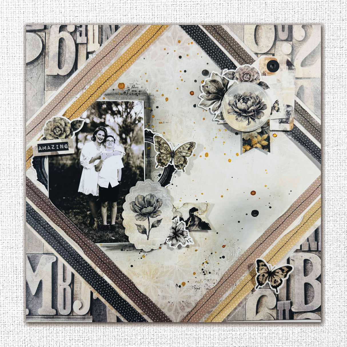 Ink & Ivory 12x12 Paper Collection 36709