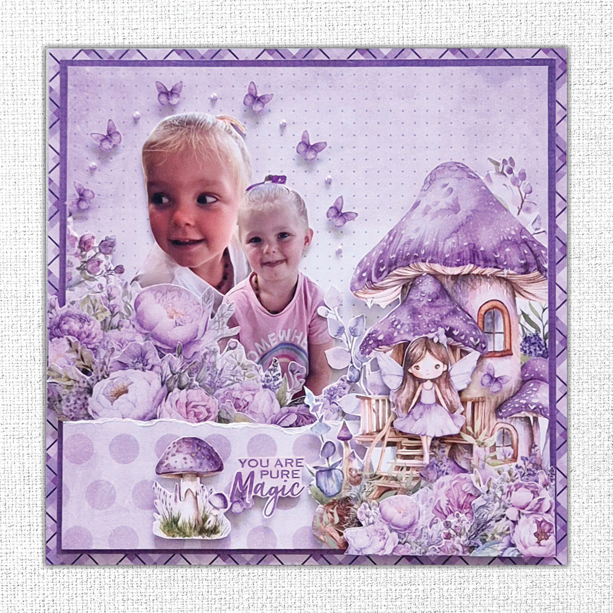 Lavender & Fairies 12x12 Paper Collection 33477 - Paper Rose Studio