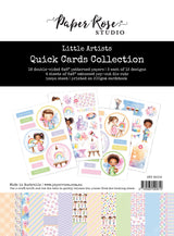 Little Artists 6x8" Quick Cards Collection 35005 - Paper Rose Studio
