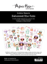 Little Bakers Embossed Die Cuts 35011 - Paper Rose Studio