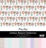 Little Bakers Patterns  12x12 Paper Collection 35023 - Paper Rose Studio