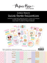 Little Bakers 6x8" Quick Cards Collection 35014 - Paper Rose Studio