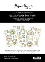 Little Koala Adventures 6x8" Quick Cards Die Cuts 36697