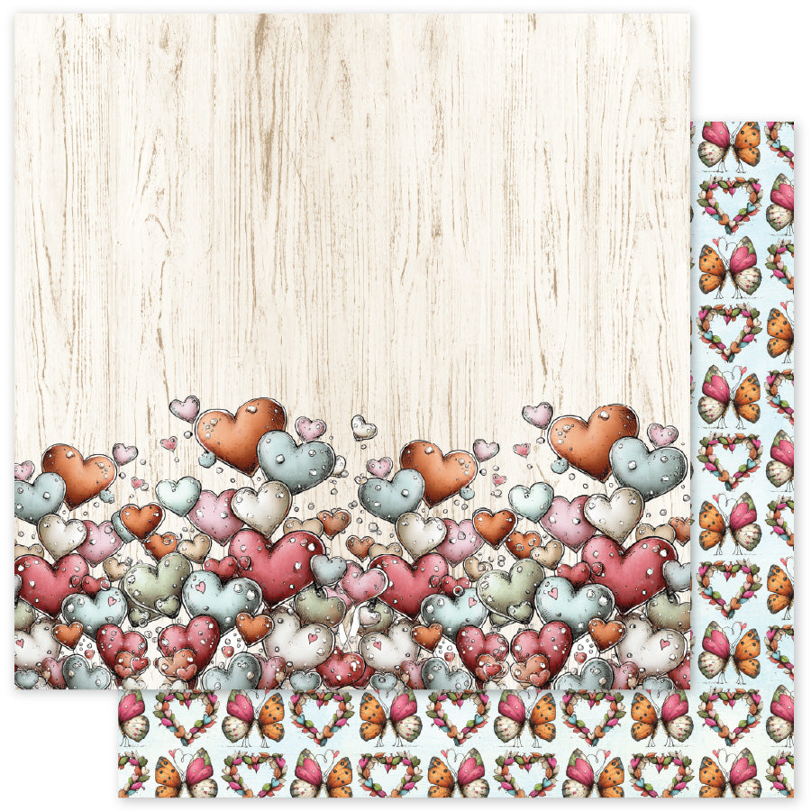 Love & Daydreams Basics D 12x12 Paper (12 pc Bulk Pack) 35992