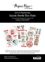 Love & Daydreams 6x8 Quick Cards Die Cuts 36007 - Paper Rose Studio