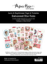 Love & Daydreams 6x8 Tags & Tickets Embossed Die Cuts 36001 - Paper Rose Studio
