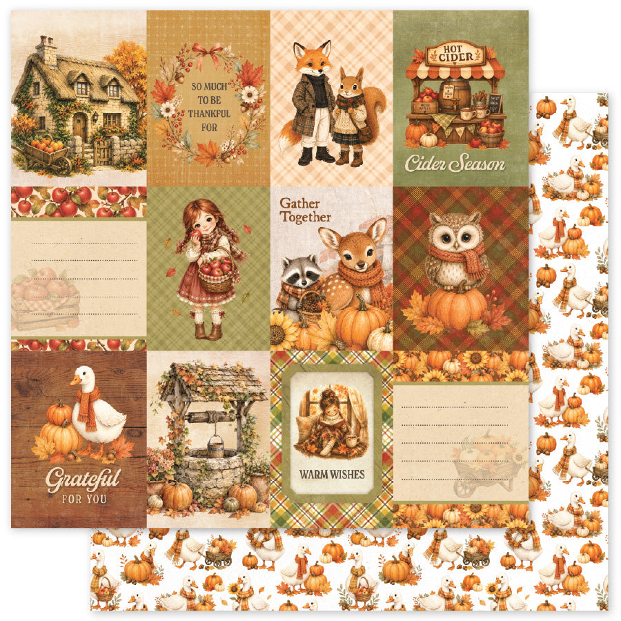 Maplewood Cottage C 12x12 Paper (12 pc Bulk Pack) 37312