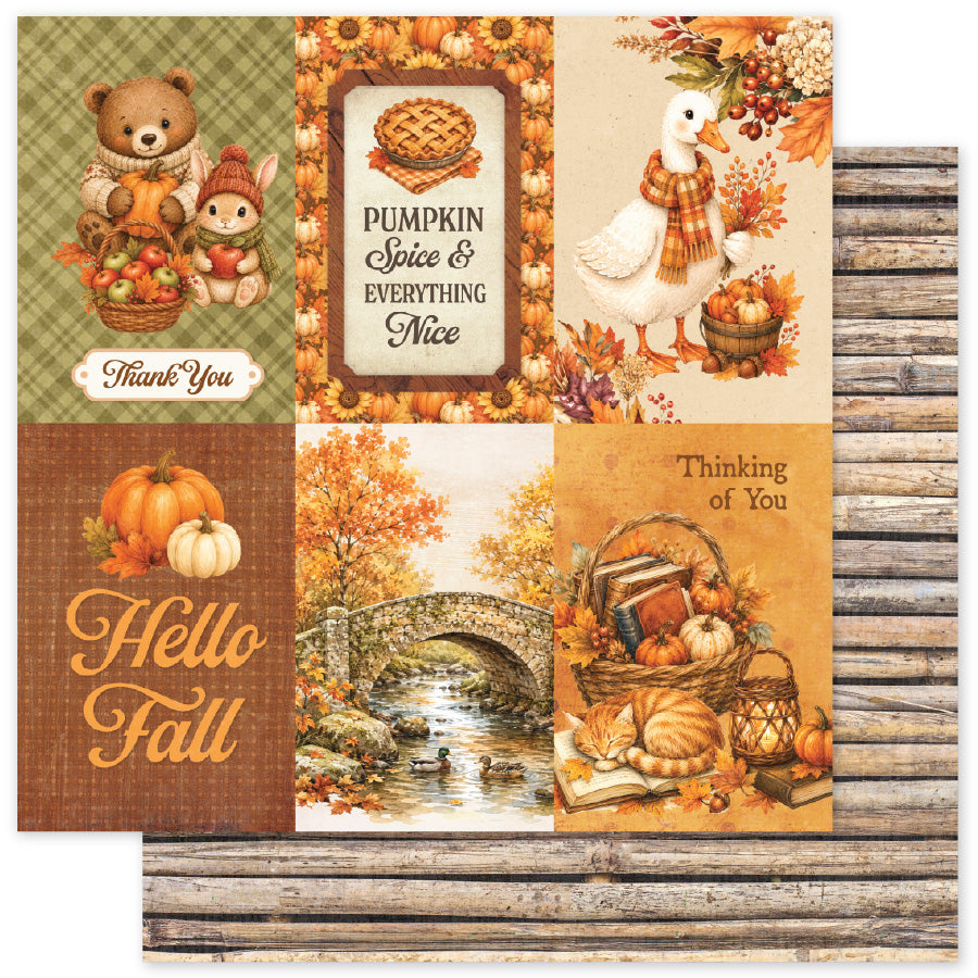 Maplewood Cottage E 12x12 Paper (12 pc Bulk Pack) 37318