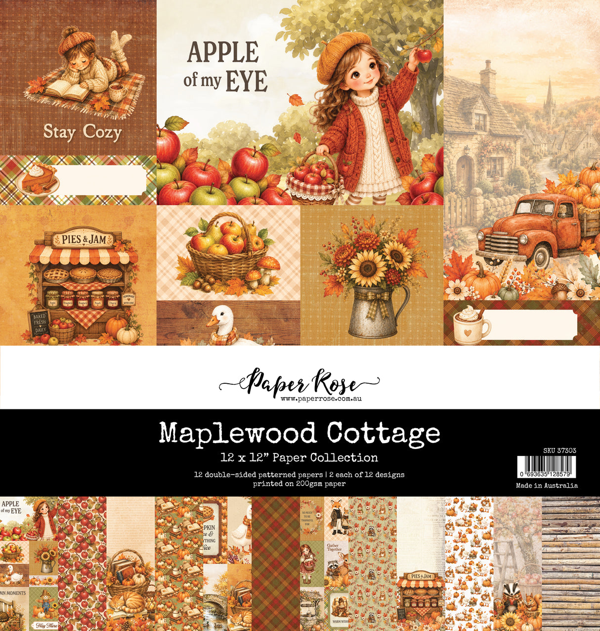 Maplewood Cottage 12x12 Paper Collection 37303