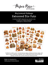 Maplewood Cottage 6 x 8" Embossed Die Cuts 37324