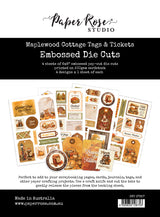 Maplewood Cottage 6x8" Tags & Tickets Embossed Die Cuts 37357