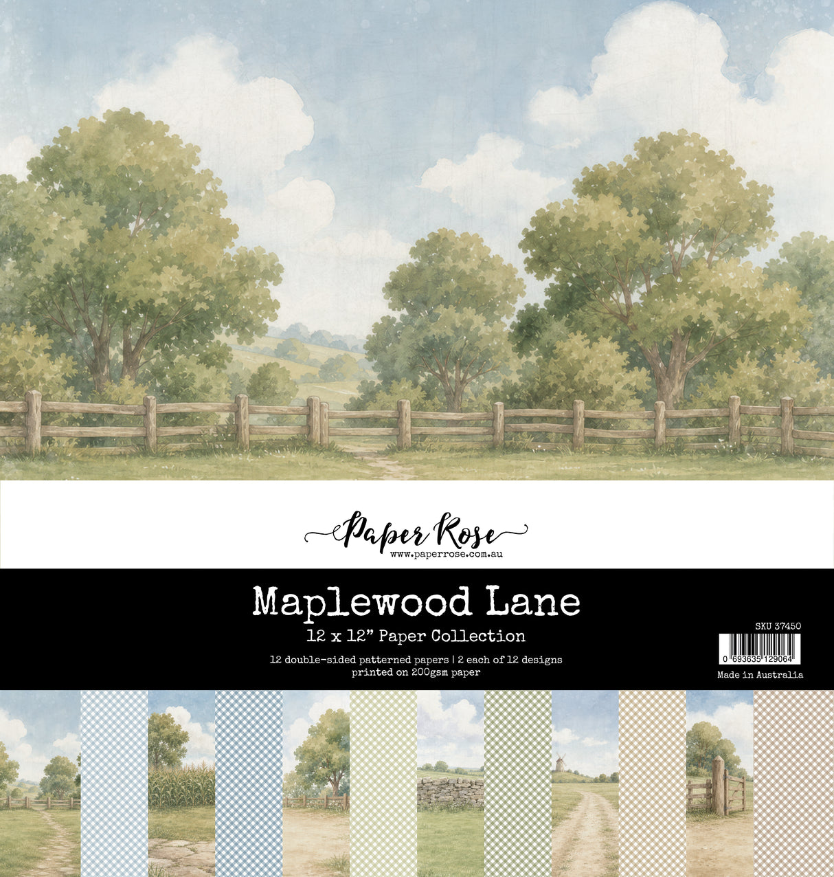Maplewood Lane 12x12 Paper Collection 37450