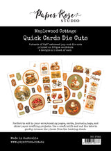 Maplewood Cottage 6x8" Quick Cards Die Cuts 37363