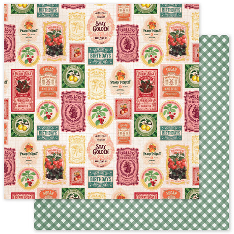 Meadowbrook Farm Basics B 12x12 Paper (12pc Bulk Pack) 35049 - Paper Rose Studio